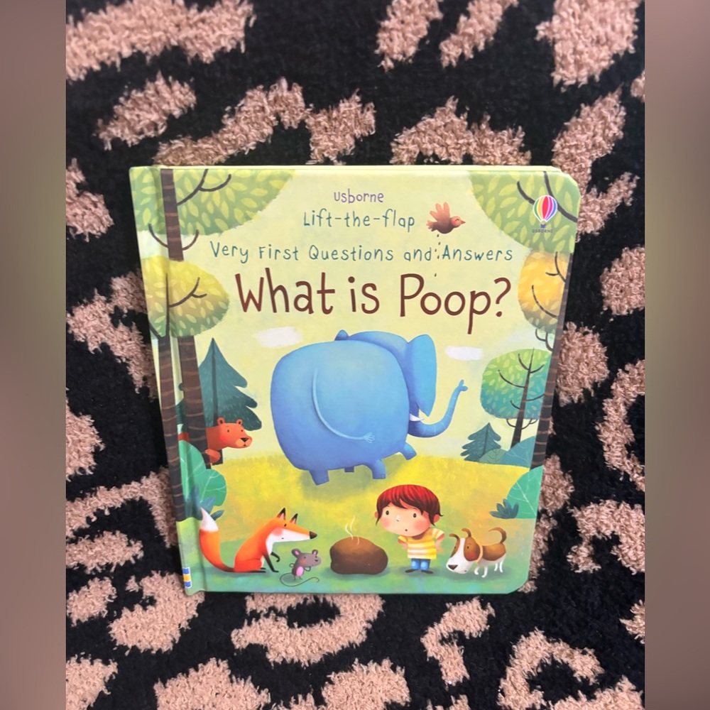 Usborne Lift-the-Flap Book - What is Poop?